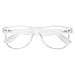 grinderPUNCH Crystal Clear Frame Lens Transparent Sunglasses Eyeglasses 2 Pack