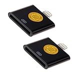 2 Pack 8 pin Lightning to 30 pin Charging Adapter Converter for Apple iPhone 6, iPhone 6 Plus, iPhone 5s, iPhone 5c, iPhone 5, iPad Mini, iPad 4th Gen, iPod Touch 5th Gen and iPod Nano 7th Gen - (black)