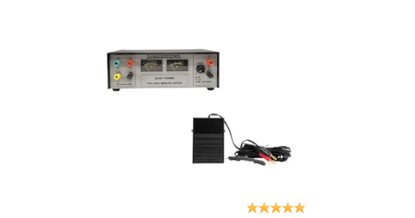 Technical Tattoo Supply Mw2 Power Supply With Combo 1 Footswitch And Clipcord Tattooing Products Beauty Amazon Com