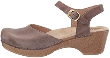 dansko sam ankle strap clog