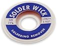 Aven 17542 Desoldering Wick, 2.5mm Width, 5' Length