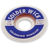 Aven 17542 Desoldering Wick, 2.5mm Width, 5' Length