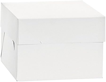 0339481 - Caja Decorativa para Tartas con Tapa (30,5 x 30,5 x 25 cm): Amazon.es: Hogar