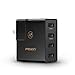 PISEN 20W 4-Port Portable USB Charger Foldable AC Plug and Smart Technology Travel Charger Wall Charging Station for iPhone 8/7/6 Plus, IPad, Samsung Galaxy, HTC, Blackberry Power Banks and More