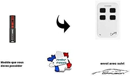 Sommer 4026 TX03 868 2 - replacement remote control WHY EVO 2017 version - multi-frequency 280 to 868 MHz for fixed code and rolling code – for gates, garage doors