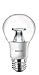 Philips New 60-Watt Equivalent A19 LED Light Bulb Soft White - 2700K - 4 Pack (Clear)