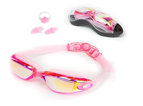 OTTER Easy Fit Triathlon Swim Goggles, Swimming Goggles Anti Fog Shatterproof UV Protection