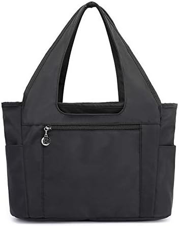 Collsants Nylon Lightweight Handbag for Women Waterproof Tote Shoulder Purses Bag