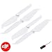 DJI Phantom 4 Pro V2.0 New 9455S Low-Noise Quick-Release Propellers 2 Pairs Pack,White with Luckybird USB Reader