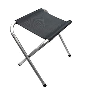 Homecall Folding camping stool Alu with grey 600D polyester
