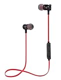 Jave Bluetooth Headphones Sweatproof Sports Earphones Wireless Headset Magnetic attraction Earbuds for Running Workout Gym Noise Cancelling