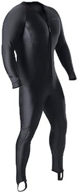 Sharkskin Men's Chillproof One Pieve Front Zip Undergarment for Drysuit Diving (2X-Large)