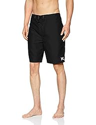 Hurley Men's One and Only 21" Board Shorts, Black, 32