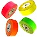 1 Inch x 50 Yards UV Blacklight Reactive Fluorescen​t Gaffer Tape Glow Party Supply Decorations (4 Pack 4 Rolls x 50 Yards)