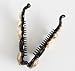 Meilliwish Noble Retro Women Banana Hair Clip 1 PCS(XA10)(Gold)