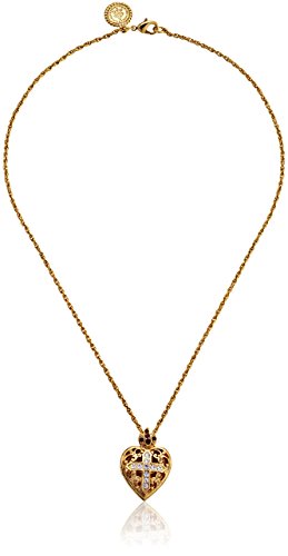 The Vatican Library Collection Sacred Heart Cross Locket