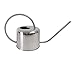 HENSITA Silver Stainless Steel Mini Watering Can for Indoor/Outdoor Plants, Perfect for Succulents, Bonsai, and Decoration