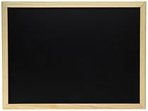Darice 9172-76 Black Board with Wood Frame, 12 by 16-Inch