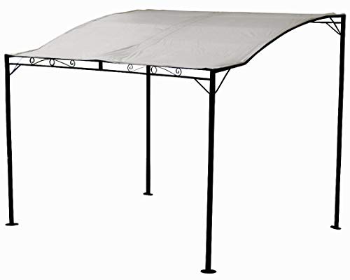 ALEOS. AS-S Wand Anbau Pavillon Terassenüberdachung 3x2,5 Meter Dach 100% wasserdicht UV30+ – Bild 3
