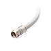 Cable Matters RG6 Coaxial Cable - 100ft, [CL2 Rated for in-Wall Use] (CM) Quad Shield Coaxial Cable, RG6 Coax Cord for TV, Digital Router, Satellite Receiver and More, White