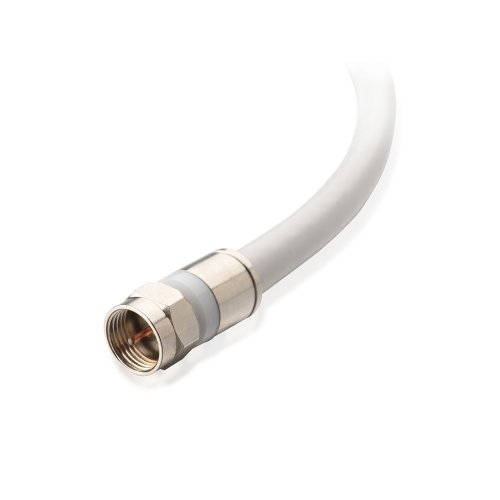 Cable Matters CL2 in-Wall Rated (cm) Quad Shielded Coaxial Cable (RG6 Cable, Coax Cable) in White 100 Feet - Thumbnail 3