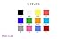 Heat Transfer Vinyl Bundle 12 x 10 inch | 12 Pack of Assorted Color DIY T-Shirt Vinyl Sheets | Premium Thin & Durable Easy to Weed Iron On HTV Vinyl for Silhouette Cameo, Cricut, or Heat Press Machine