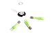 Carbon Express LAUNCHPAD Precision Lighted Nock, Lightweight Universally Compatible Design, 3-Pack, Green