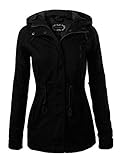 Instar Mode Women's Military Anorak Safari Hoodie Jacket