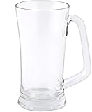 Strahl Design+ Contemporary 17 Ounce Beer Mug, Set of 4