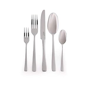 like. by Villeroy & Boch Group – Voice Basic, tafelbestek, 30-dlg, voor tot 6 personen, Roestvrij Staal