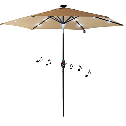 9 foot aluminum outdoor patio umbrella with valance Amazon.com : Funsite 9Ft Elegant Valance Patio Umbrella, Outdoor Umbrellas  for Patio with Auto-Tilt and Crank Systerm, Table Umbrella for Outdoors,  Poolside,Beach, Backyard, Black : Patio, Lawn & Garden