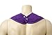 Youth and Adult Waterproof Adapted Bib, Absorbent Clothing Protector - Purple, Washable Reusable