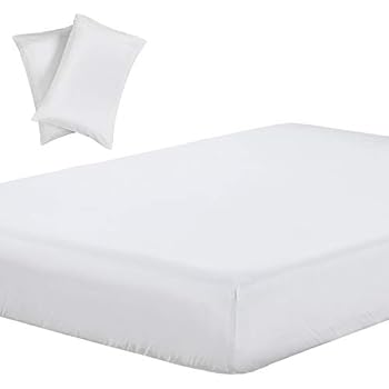 Amazon.com: Vaulia Lightweight Microfiber Sheets, White