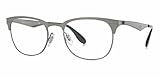 Ray-Ban RX6346 2553 Unisex Eyeglasses Metal Brushed