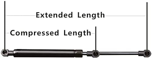 2pcs Car Front Engine Hood Lift Supports Props Rod Arm Gas Springs