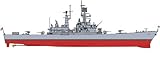 Cyber Hobby U.S.S. Arkansas CGN-41 Building Kit, 1/700-Scale