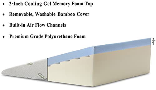 extra long wedge pillow