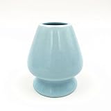 CHAQI Ceramic Matcha Whisk Holder Chasen Stand (Blue)