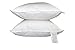 Hotel Feather and Down Standard Size Bed Pillow Set (2 Pack)