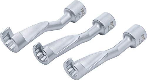 BGS 8450 | Pipe Wrench Set, open | 12.5 mm (1/2) Drive | 14 - 17 - 19 mm