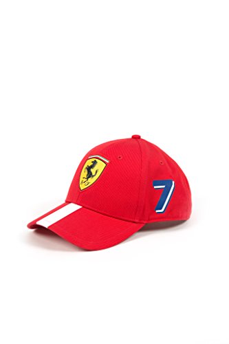 Ferrari Scuderia Ferrari 2017 Kimi Raikkonen Red Baseball Team Hat