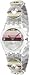 Swatch Women's LK258G Quartz Stainless Steel Silver Pink Brown Dial Measures Seconds Watch