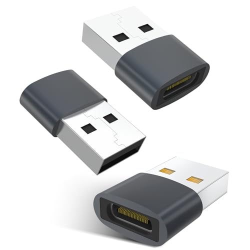YISH Adapter USB C auf USB (3 Stück) - USBC Buchse auf... en promo sur Amazon