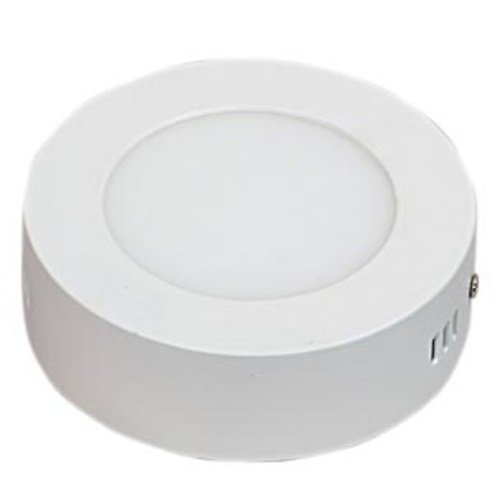 Surface Edgelit Panel Light -( Round )- 6w ( Pack of -2 ) 3 Years Warranty, Indoor panel light