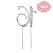 16 Cake Topper - Premium Silver Metal - Sweet 16 Birthday Party Sparkly Rhinestone Decoration Makes a Great Centerpiece - Now Protected in a Box