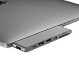 Purgo USB C Hub Adapter for MacBook Air 2019/2018, MacBook Pro 2019/2018-16 with 4K HDMI, Thunderbolt 3, 100W PD, 2 USB 3.0 and SD/Micro Card Readers