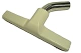 Eureka Generic Fits: All Floor Brush, Metal Curved Swivel Elbow, horsehair bristles, 1 1/4" fitting, 10" wide, color white (Original Version)