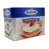 Collectible Philadelphia Cream Cheese Tin with Recipe Card Collection