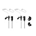 Midland - AVPH3RDO, Decibullz Combo Kit - AVPH3 Transparent Security & Surveillance Headsets with PTT/VOX, Behind The Ear Microphones & Decibullz Noise Reduction Radio Headset Adapter (Combo Pack)