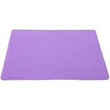 Bakerpan Silicone Baking Mat, Plain Mat 10 1/2 Inches by 14 1/2 Inches, Purple